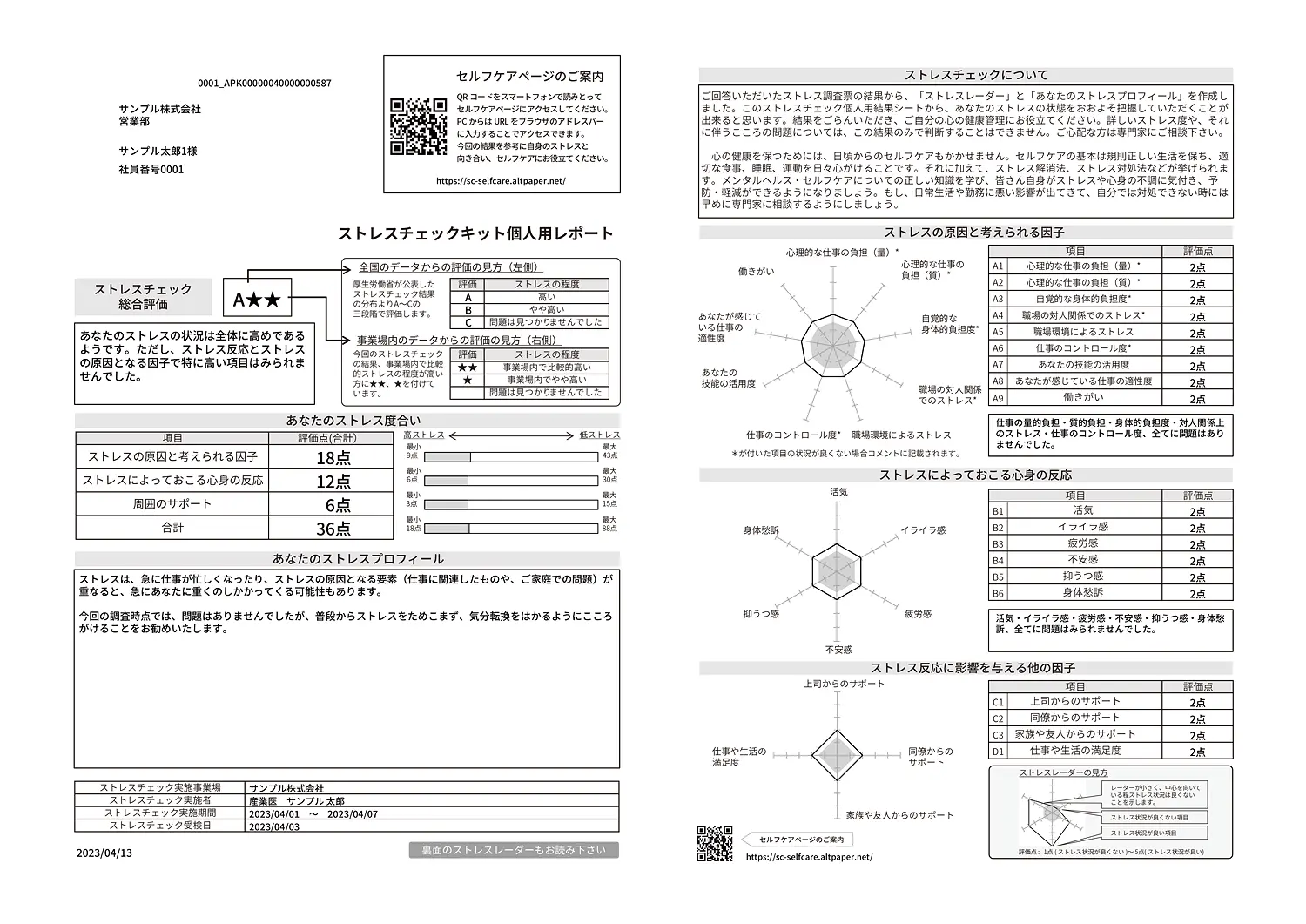 個人レポート